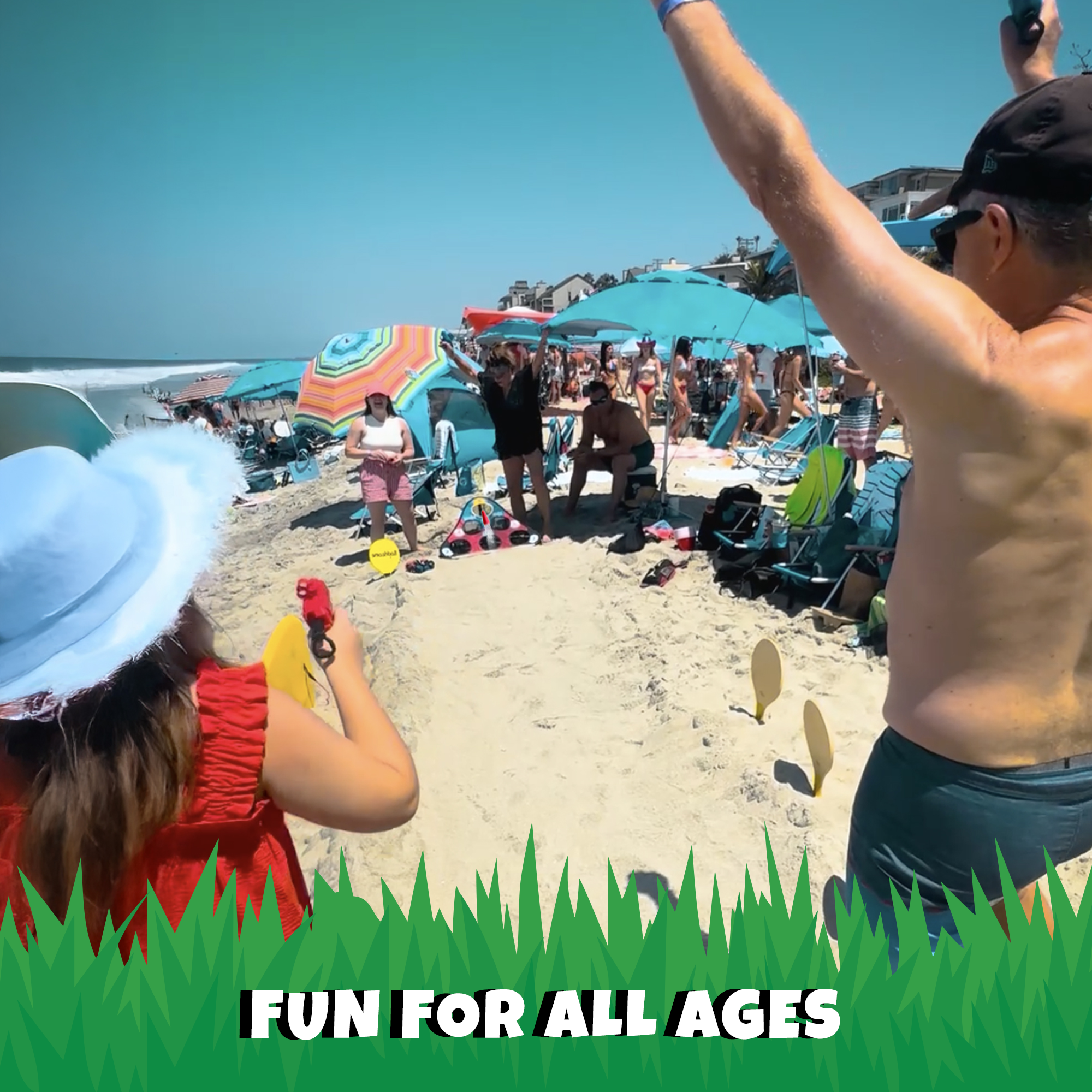 NEW! BLAST NN' HOLE Starter Set | Blasters Meets Cornhole | 1x Target Set |