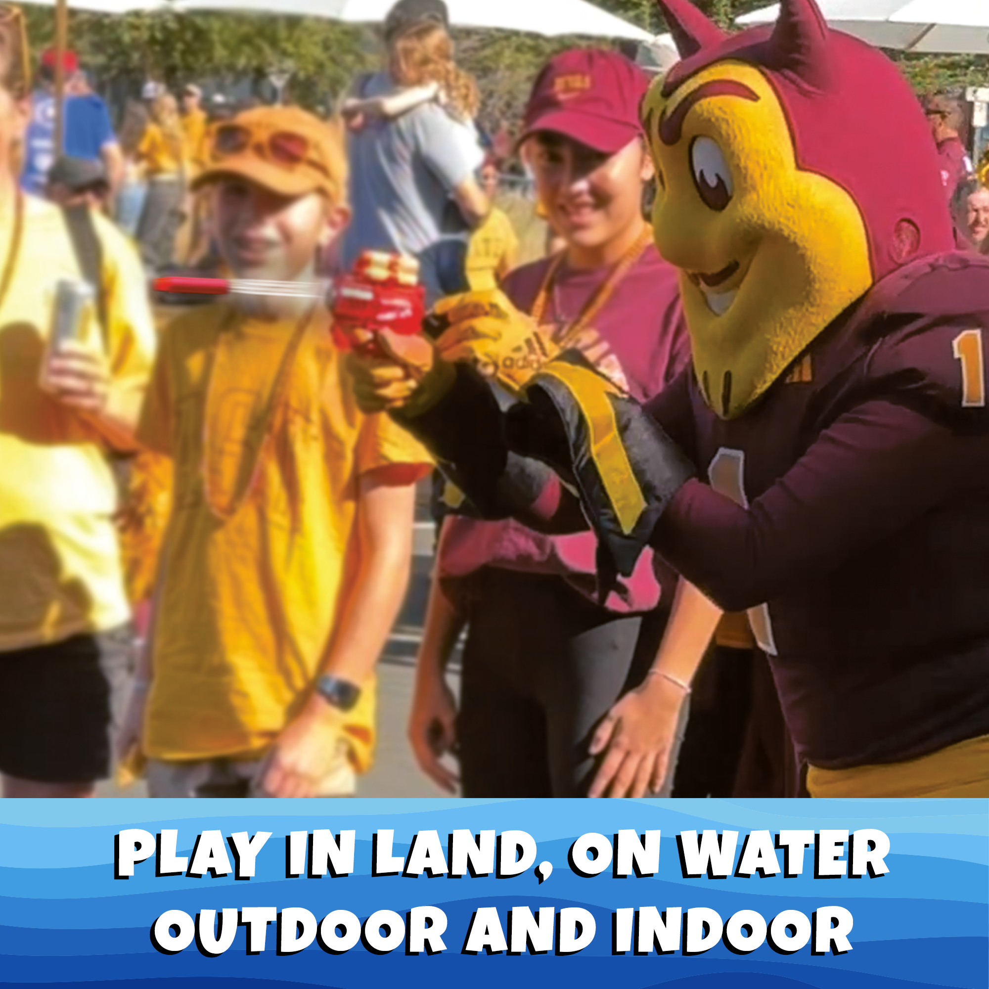 NEW! BLAST NN' HOLE Starter Set | Blasters Meets Cornhole | 1x Target Set |