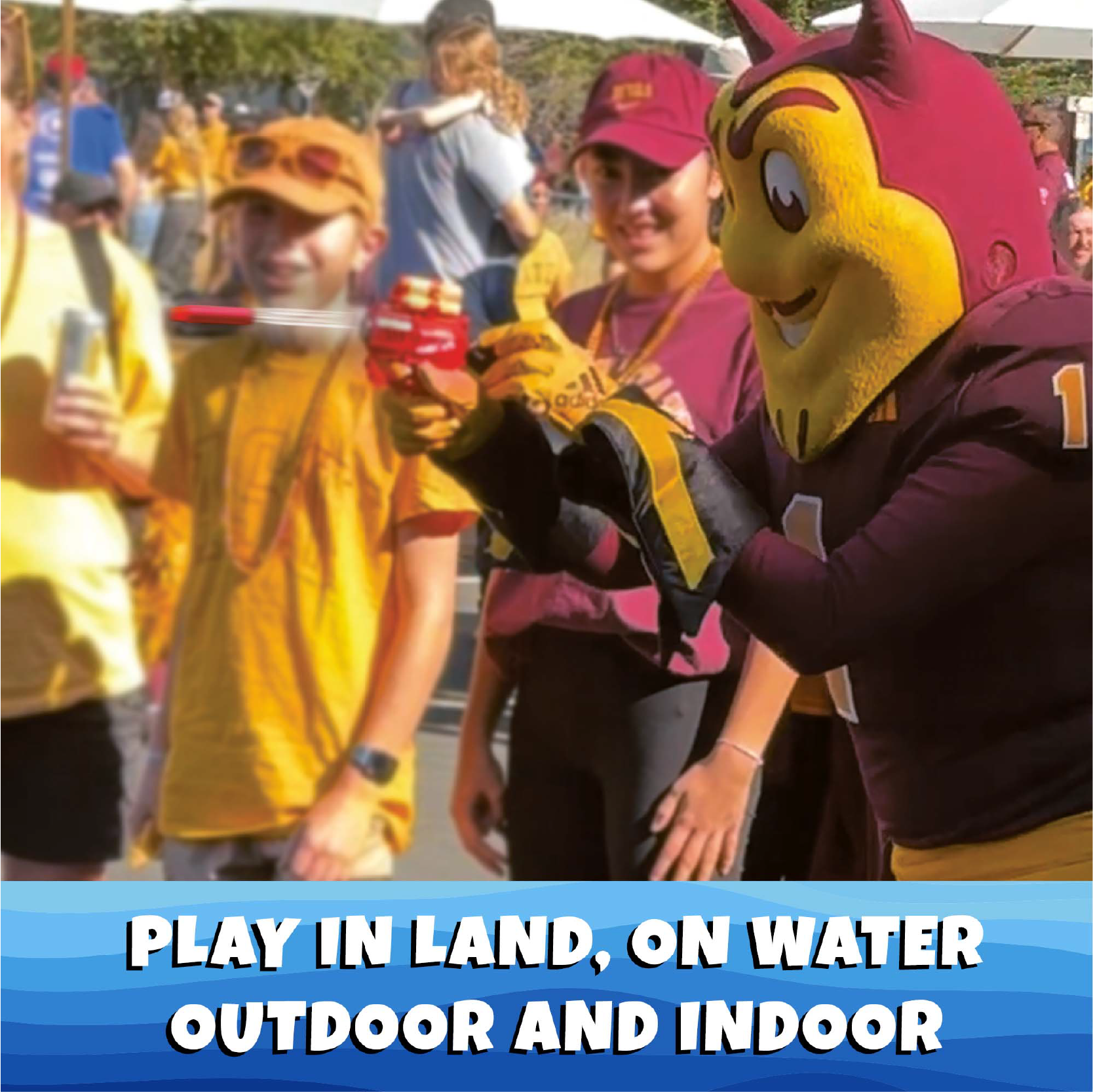NEW! BLAST NN' HOLE Game Set | Blasters Meets Cornhole