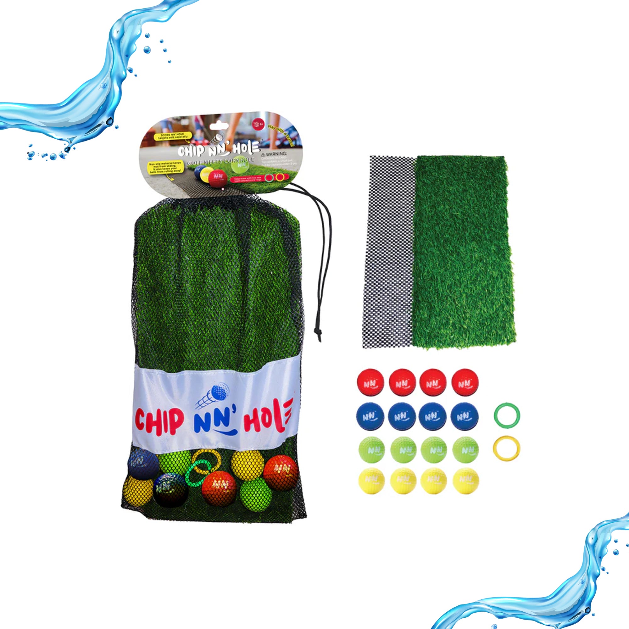 CHIP GM 1x Mat | Golf Chipping Mat ONLY | Realistic Turf Feel | Designed to Sharpen Your Short Game Anywhere