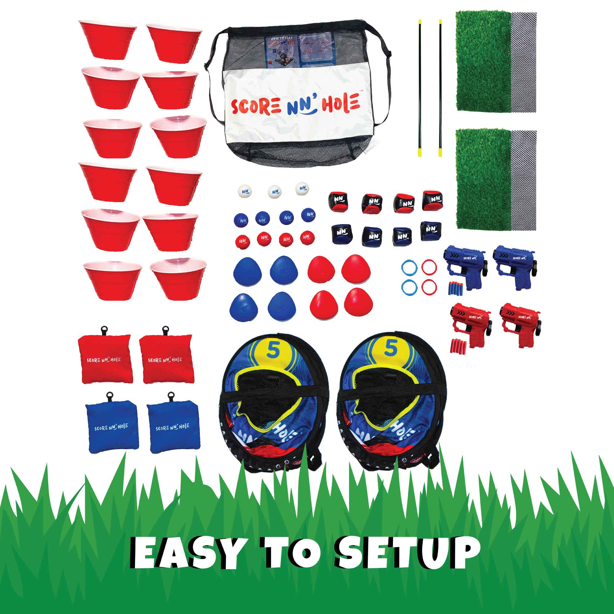 SCORE NN' HOLE - ALL-IN-1 GAME SET