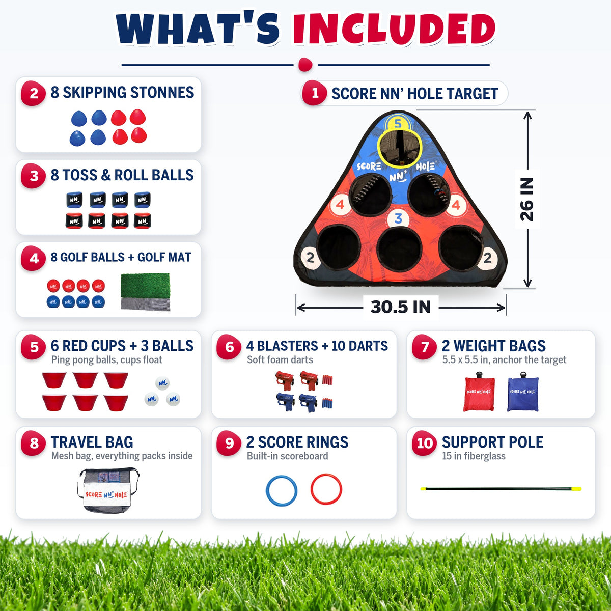 SCORE NN' HOLE Starter Set - ALL IN ONE