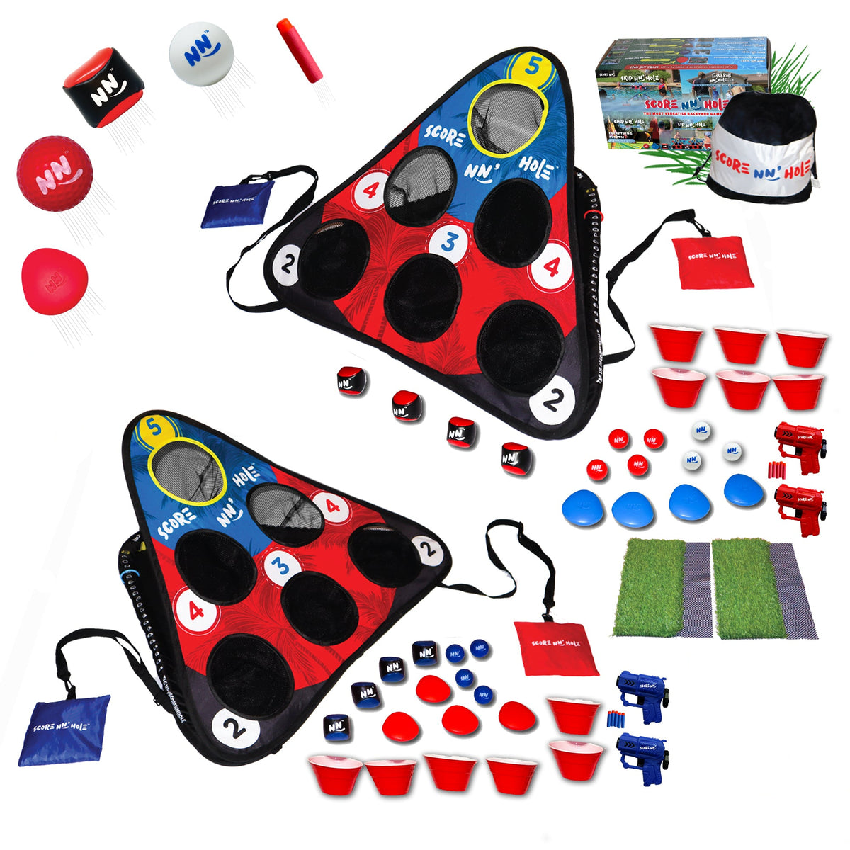 SCORE NN' HOLE - ALL-IN-1 GAME SET
