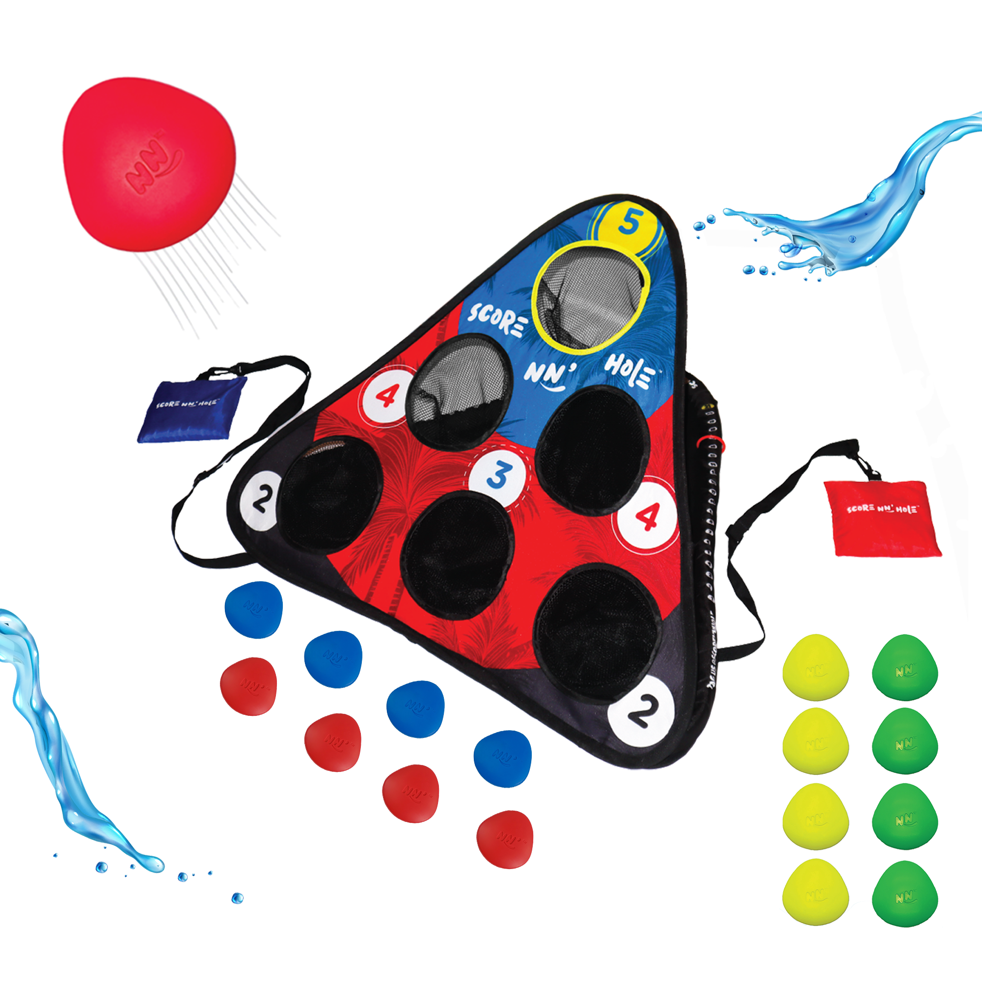 SKIP NN' HOLE Starter Set + 8x Extra Skipping Stones Game Modes