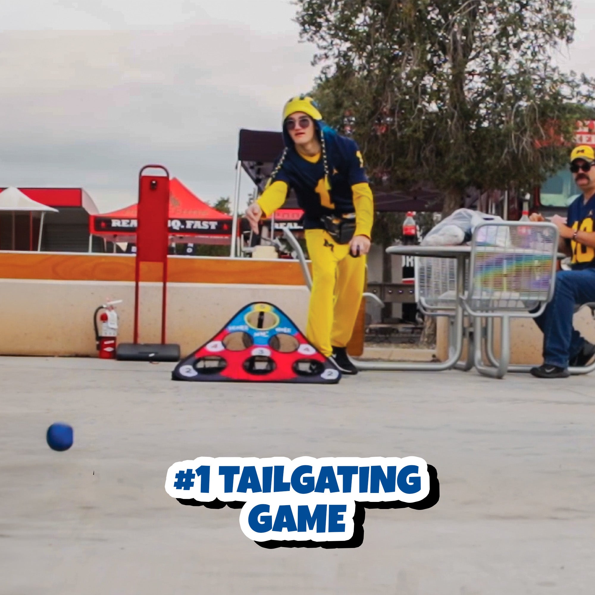 TOSS & ROLL NN' HOLE Game Mode | Targets NOT Included | TOSS & ROLL Cornhole