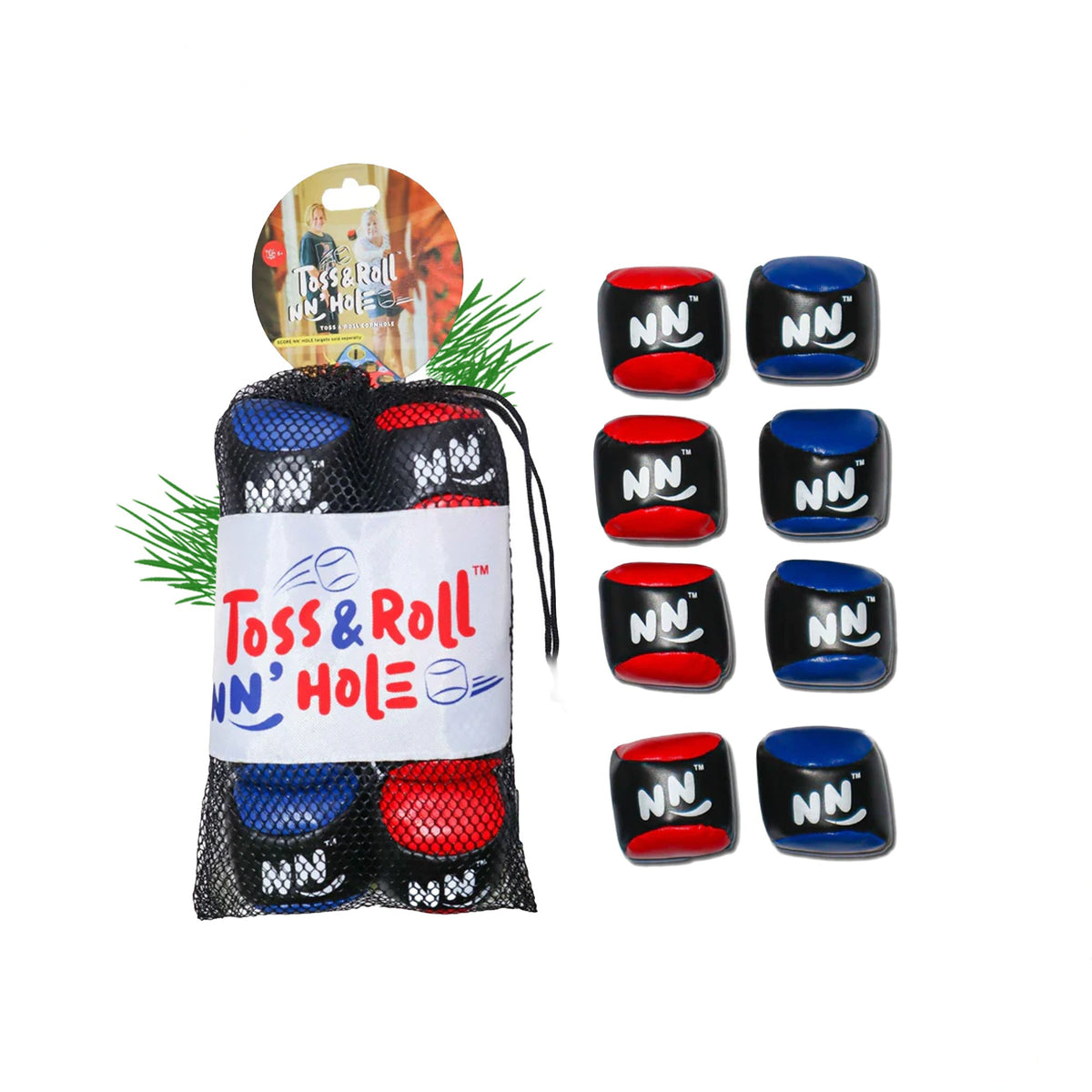 TOSS & ROLL NN' HOLE Game Mode | Targets NOT Included | TOSS & ROLL Cornhole
