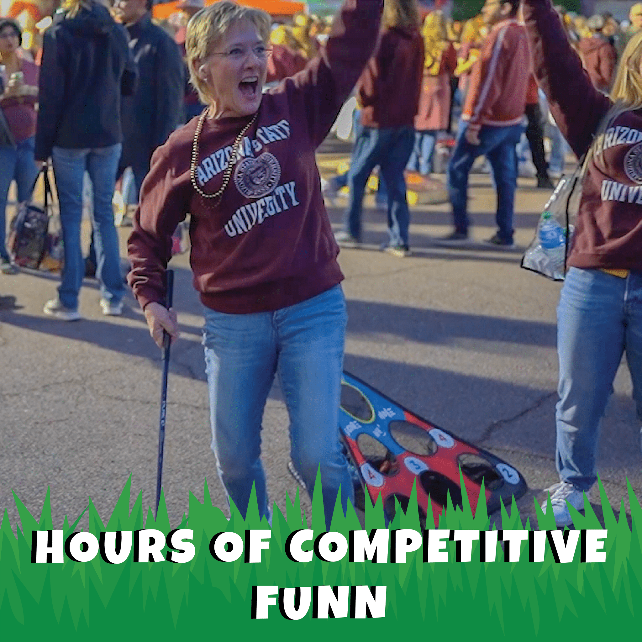 CHIP NN' HOLE - Cornhole Meets Golf - SCORE NN'