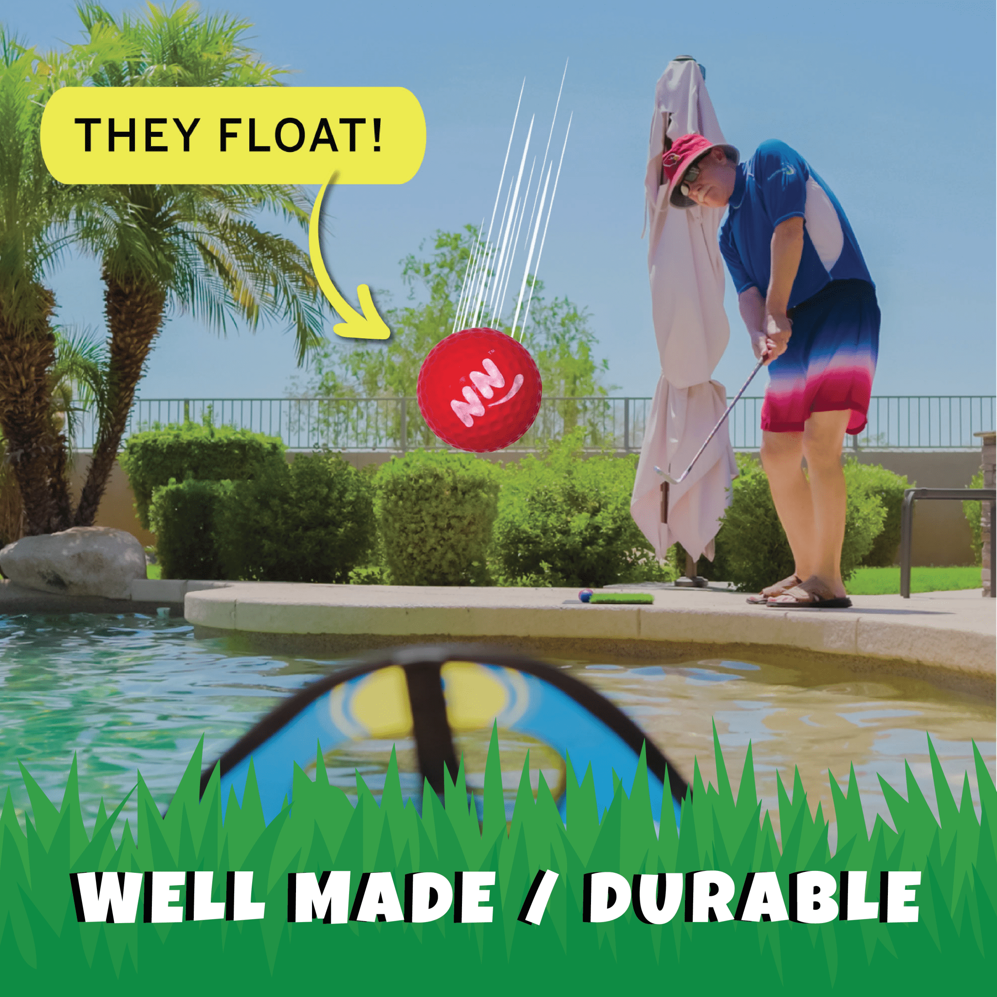 CHIP NN' HOLE - Cornhole Meets Golf - SCORE NN'