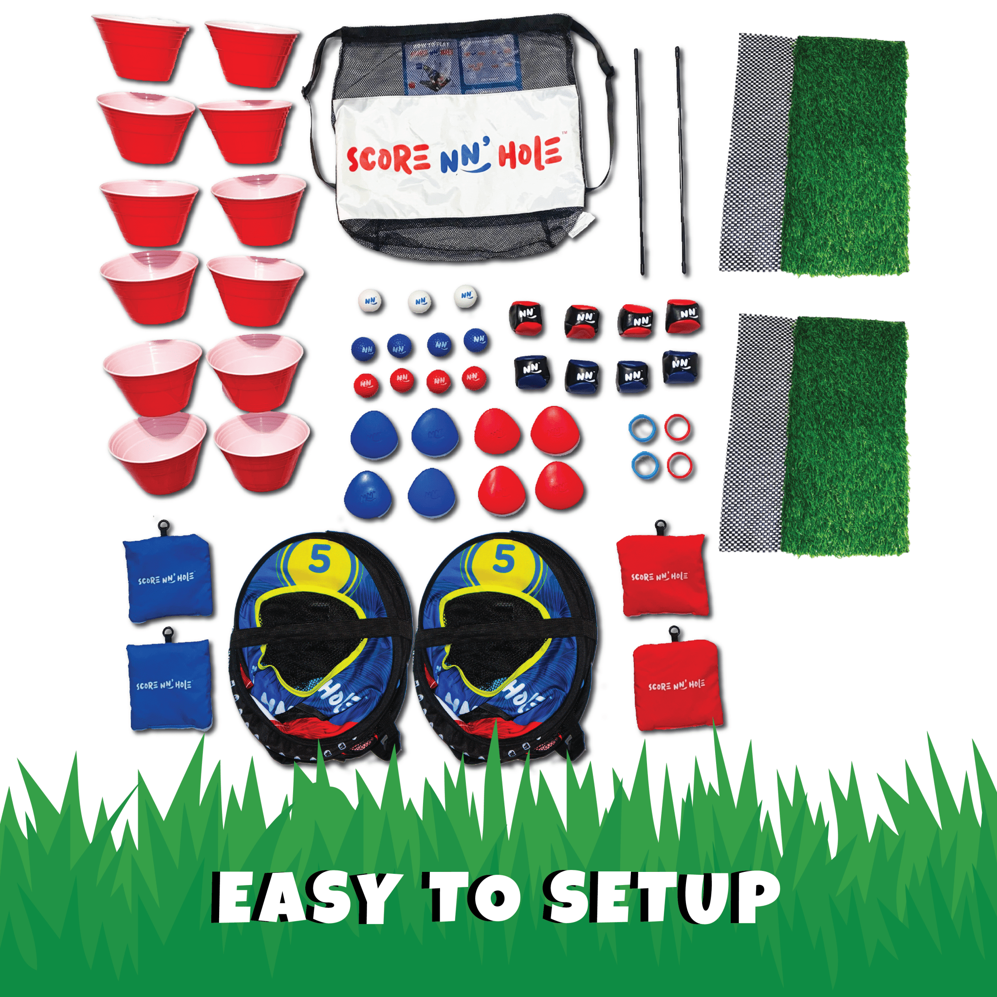 SCORE NN' HOLE - ALL - IN - 1 GAME SET - SCORE NN'