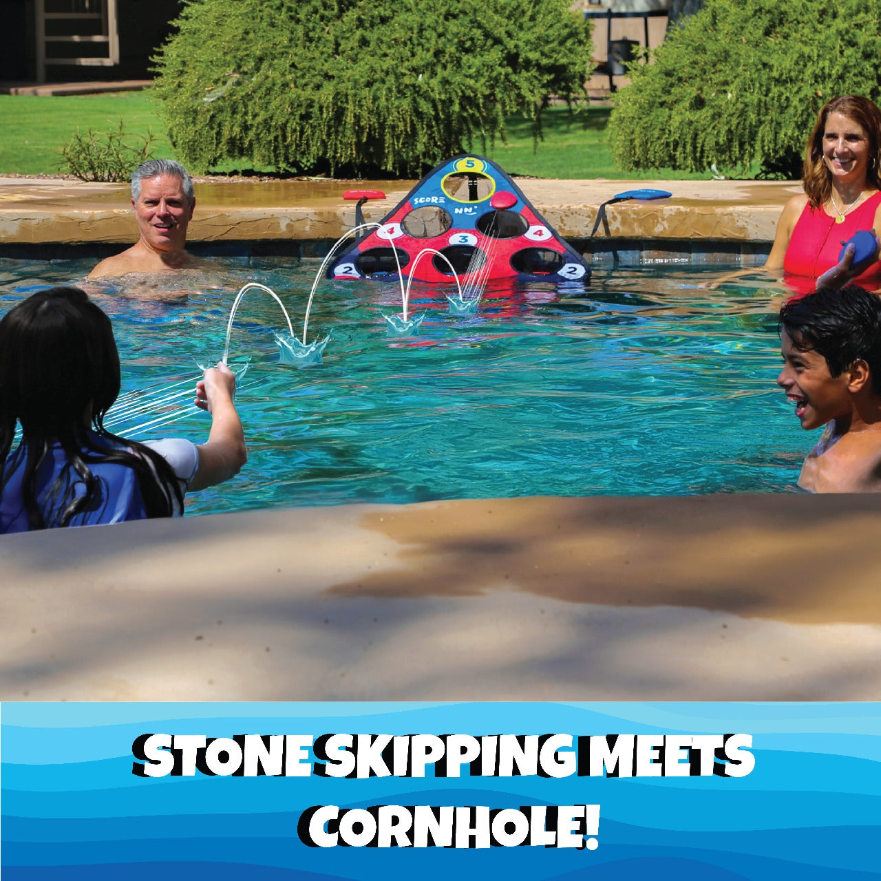 SKIP NN' HOLE Starter Set - Stonne Skipping Meets Cornhole