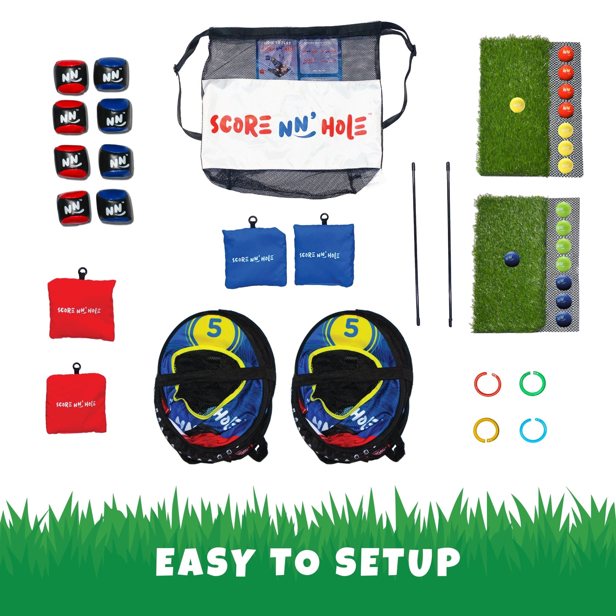 TOSS & ROLL NN HOLE Gameset + CHIP NN HOLE Gamemode - SCORE NN'