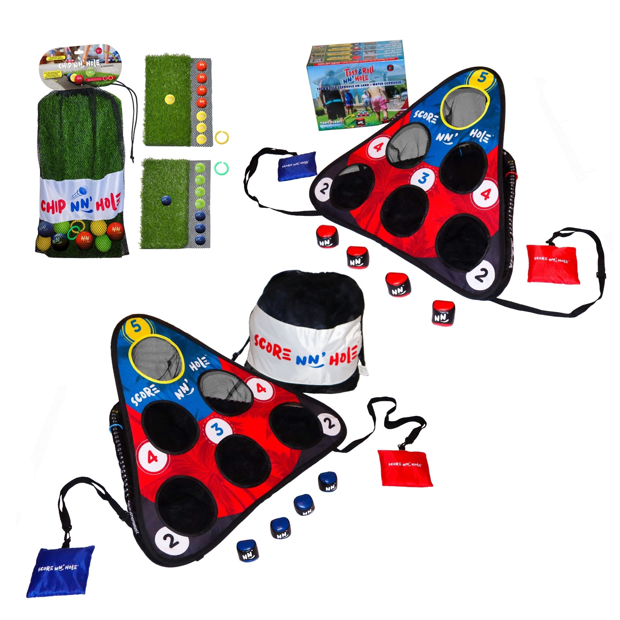 TOSS & ROLL NN HOLE Gameset + CHIP NN HOLE Gamemode - SCORE NN'