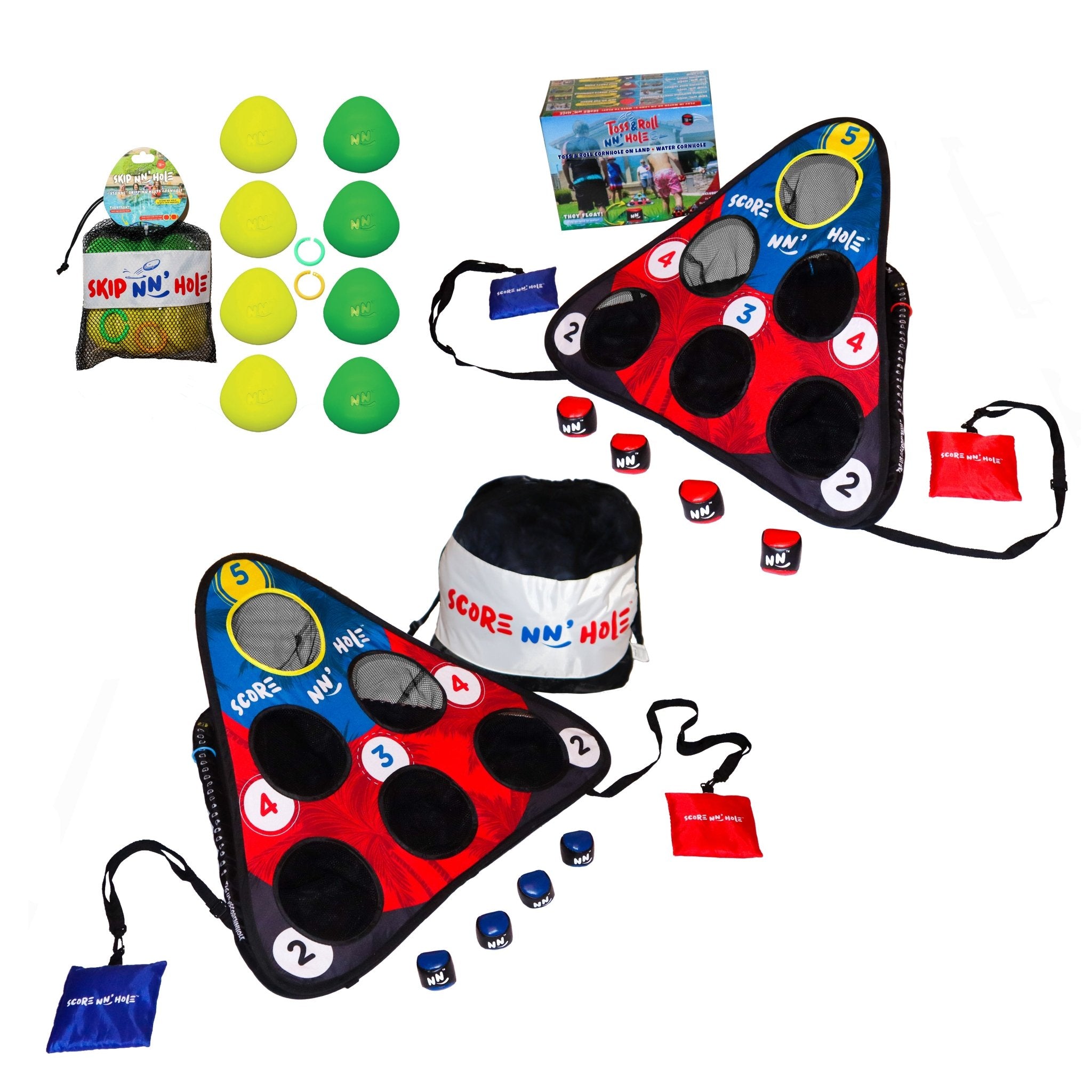TOSS & ROLL NN HOLE Gameset + SKIP NN HOLE Gamemode - SCORE NN'