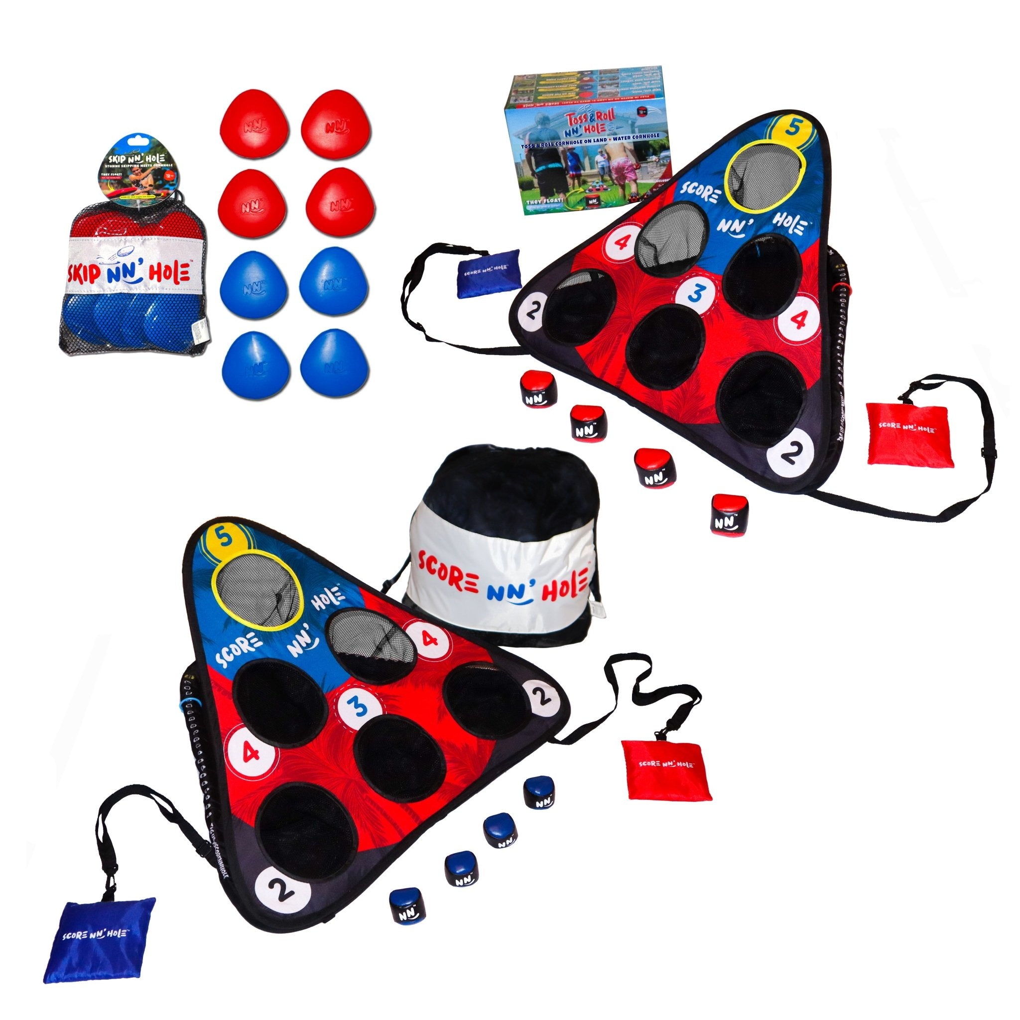 TOSS & ROLL NN HOLE Gameset + SKIP NN HOLE Gamemode - SCORE NN'