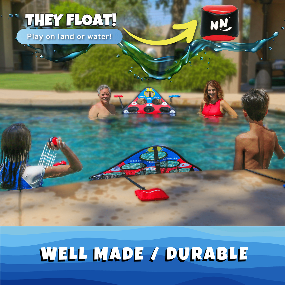 TOSS & ROLL NN HOLE Gameset + TOSS & ROLL NN Gamemode - SCORE NN'