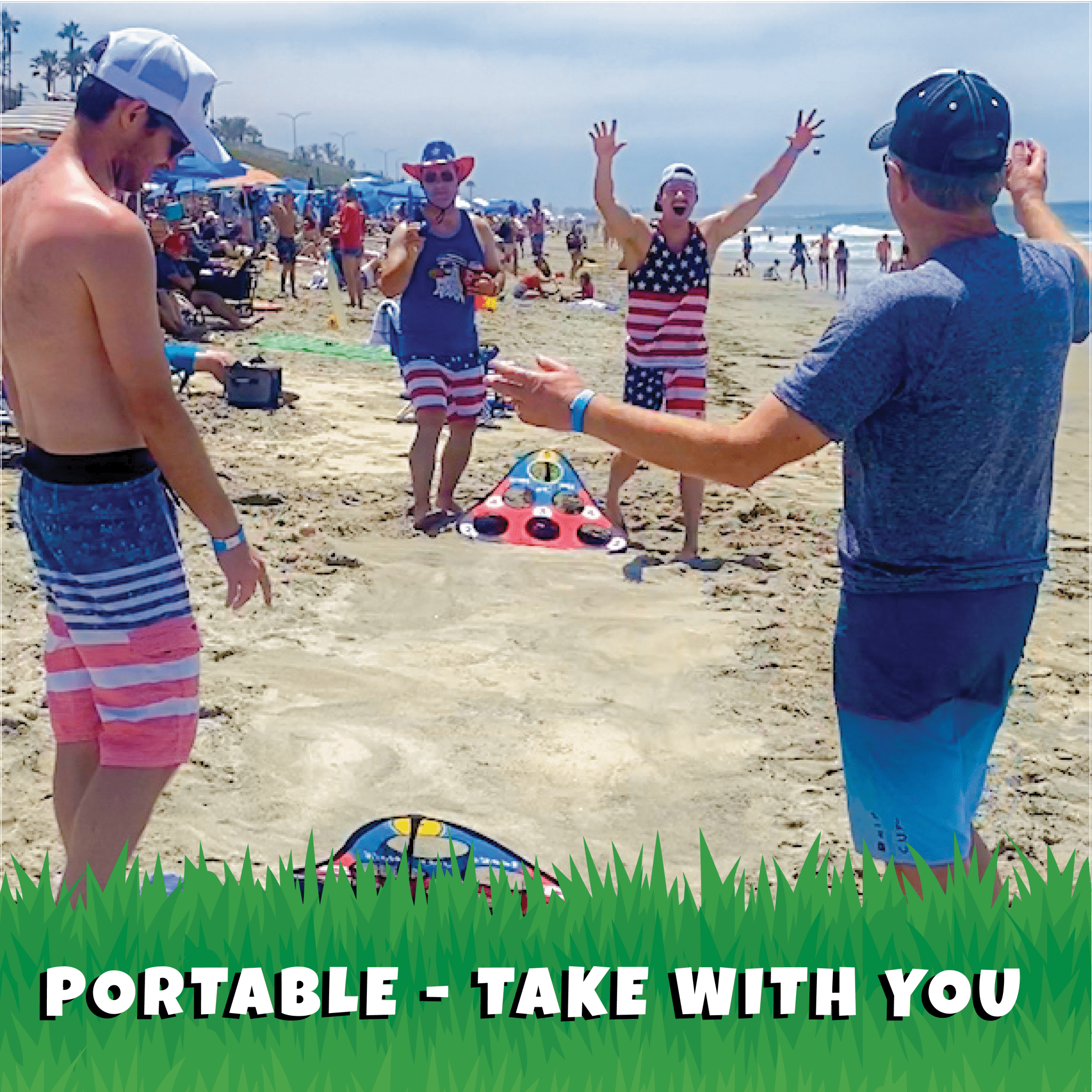 TOSS & ROLL NN HOLE Gameset + TOSS & ROLL NN Gamemode - SCORE NN'