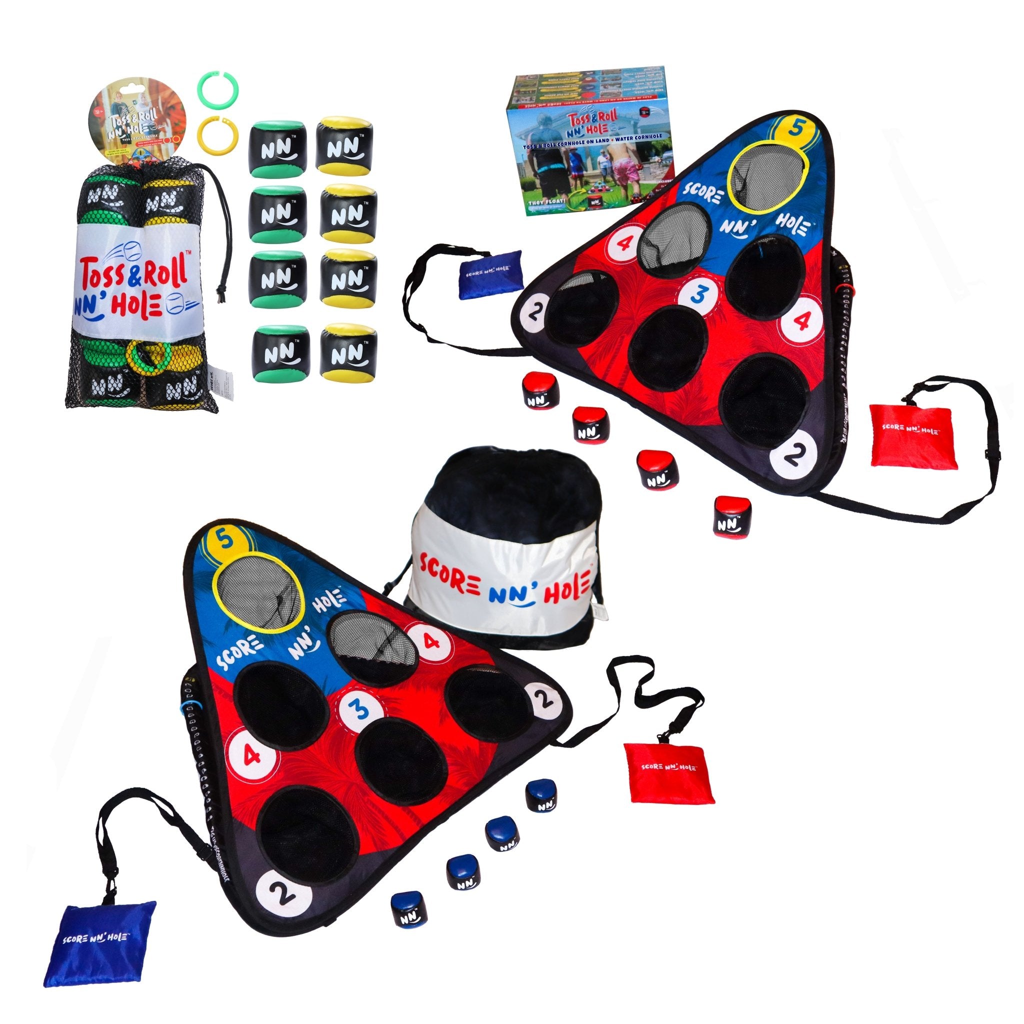 TOSS & ROLL NN HOLE Gameset + TOSS & ROLL NN Gamemode - SCORE NN'