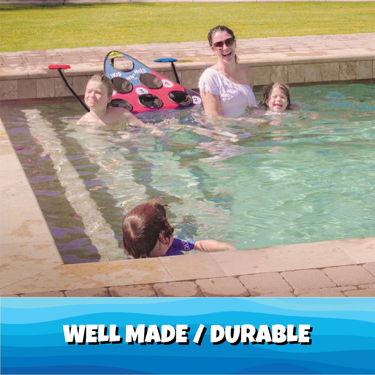 SKIP NN' HOLE Starter Set - Stonne Skipping Meets Cornhole