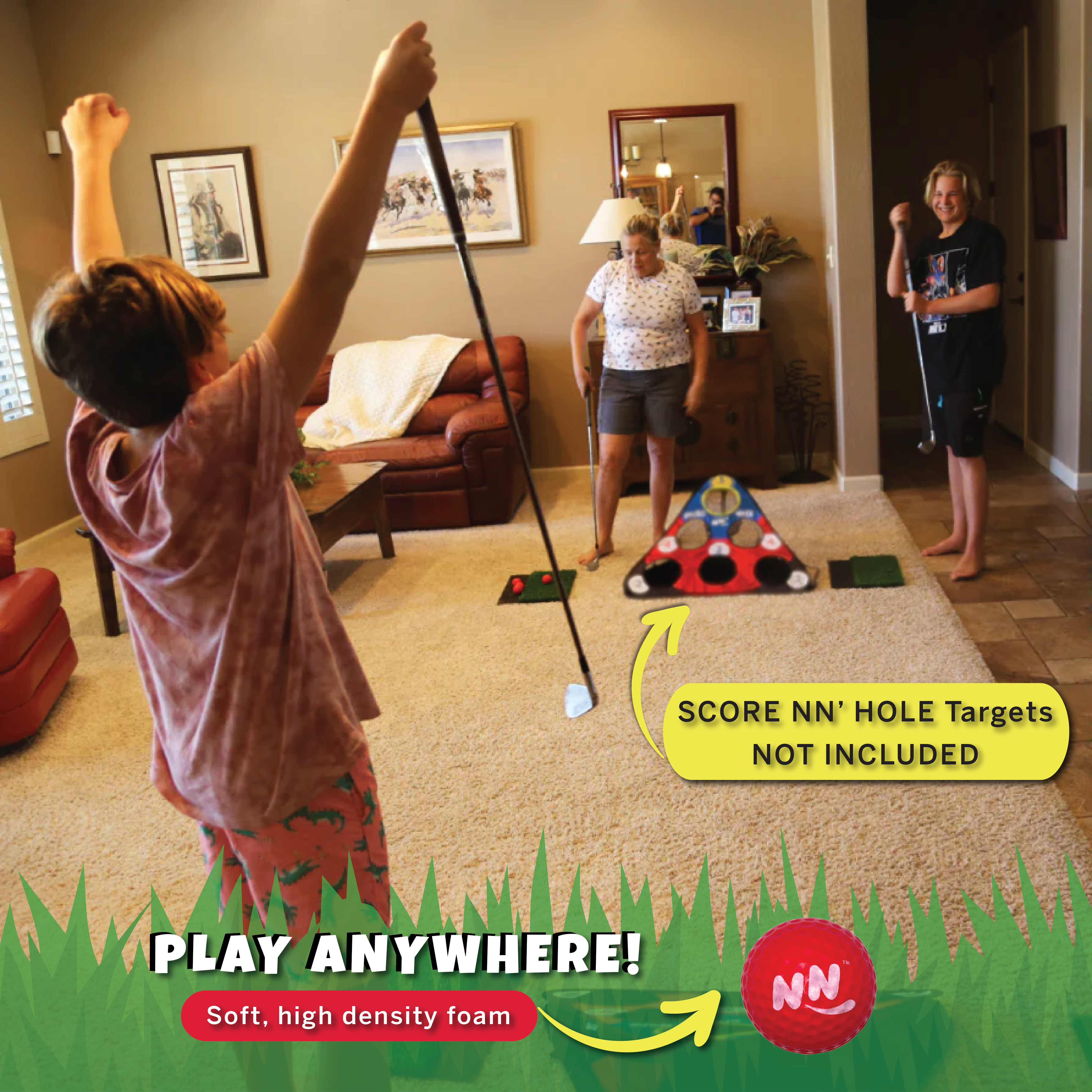 CHIP NN' HOLE GAME MODE | Targets NOT Included | Golf Meets Cornhole |