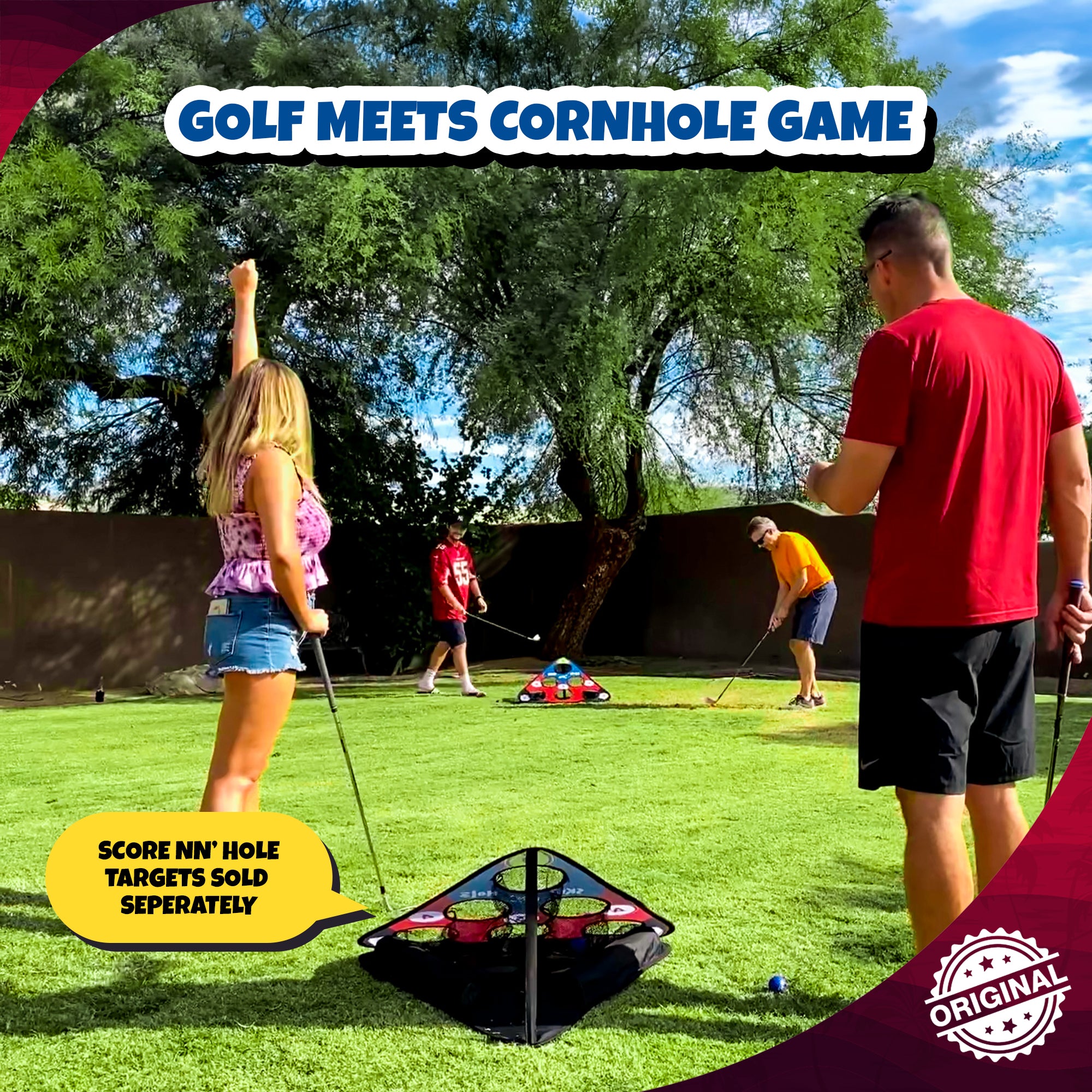 CHIP GM 1x Mat | Golf Chipping Mat ONLY | Realistic Turf Feel | Designed to Sharpen Your Short Game Anywhere