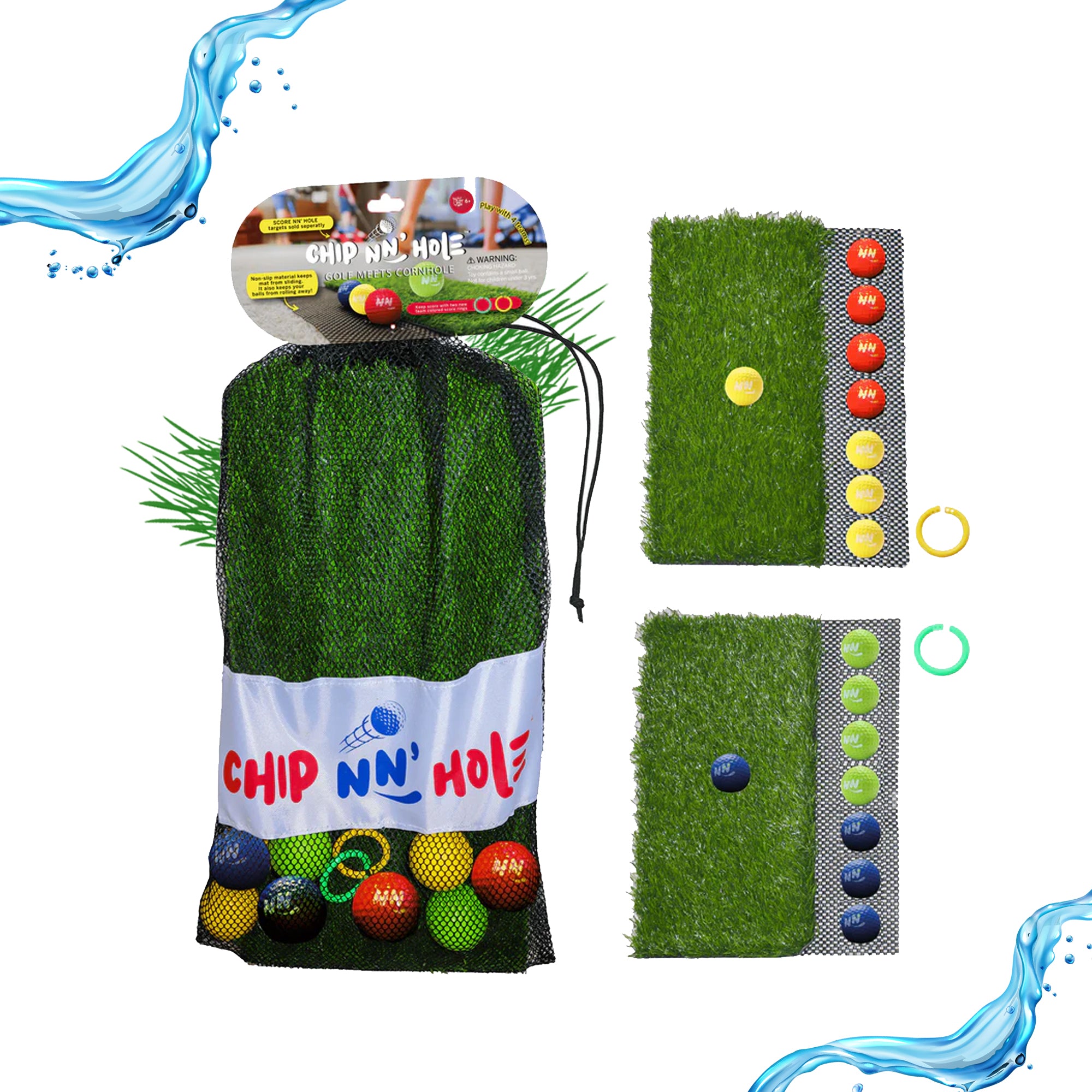 CHIP GM 1x Mat | Golf Chipping Mat ONLY | Realistic Turf Feel | Designed to Sharpen Your Short Game Anywhere