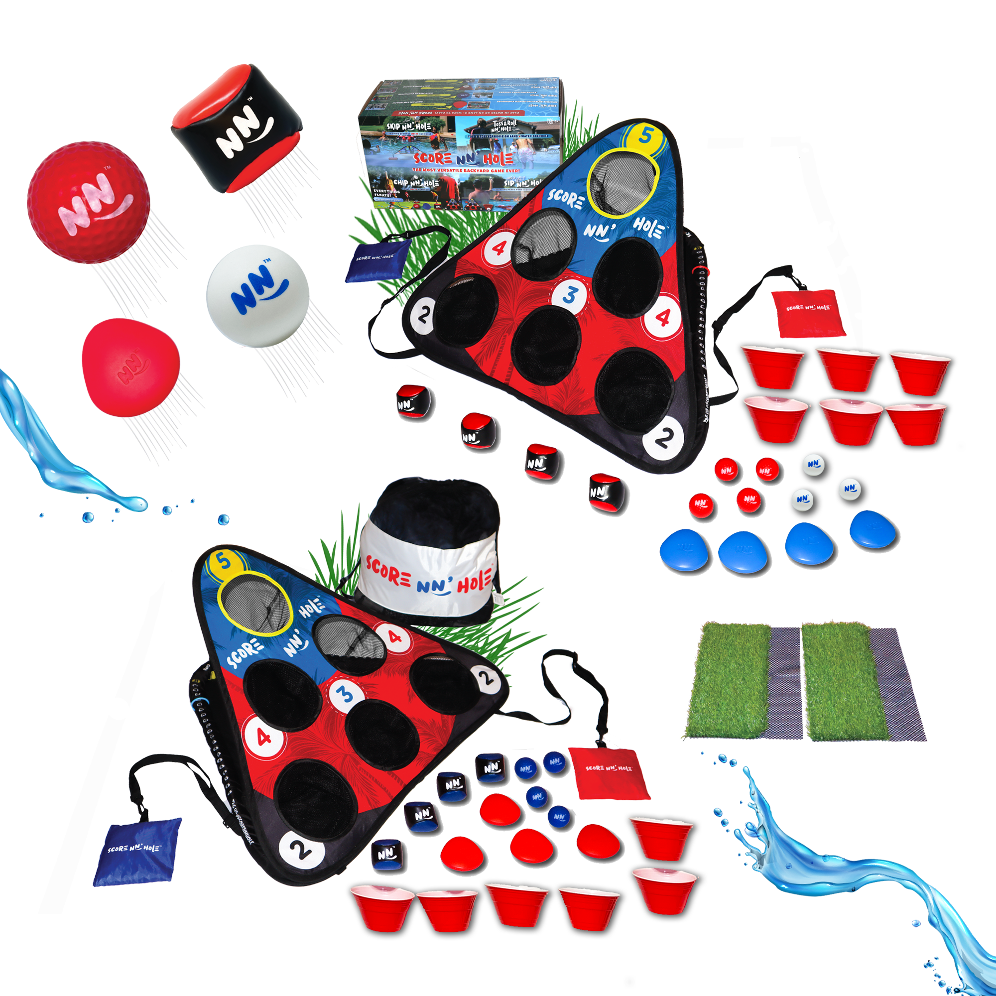 SCORE NN' HOLE - ALL-IN-1 GAME SET