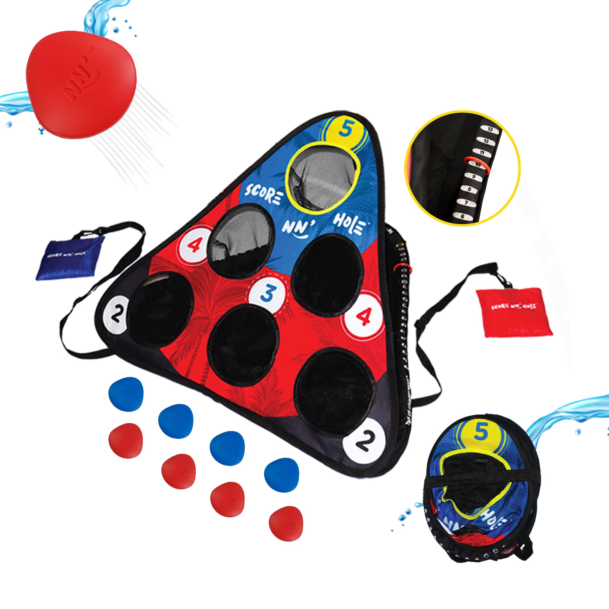 SKIP NN' HOLE Starter Set - Stonne Skipping Meets Cornhole