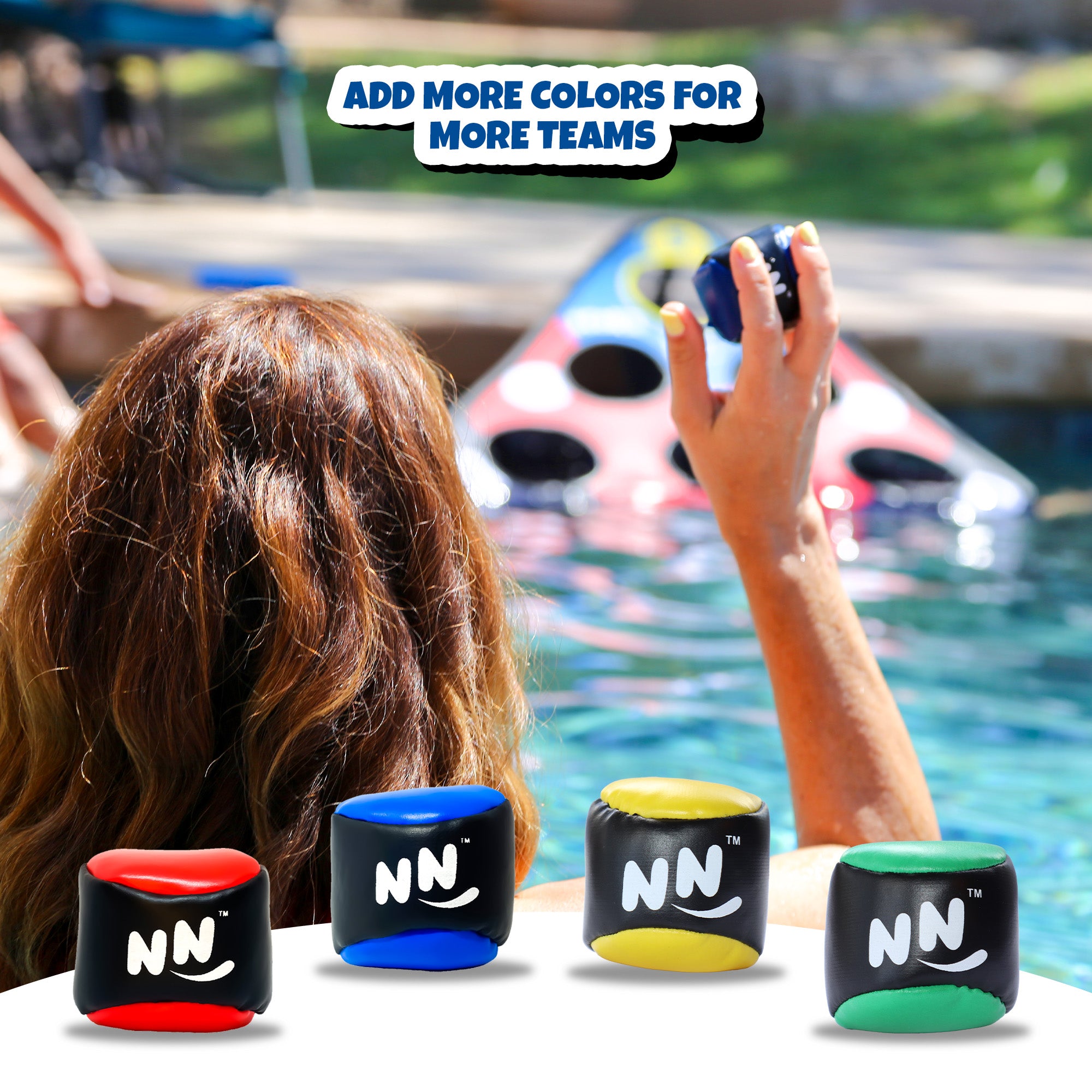 TOSS & ROLL NN' HOLE Game Mode | Targets NOT Included | TOSS & ROLL Cornhole