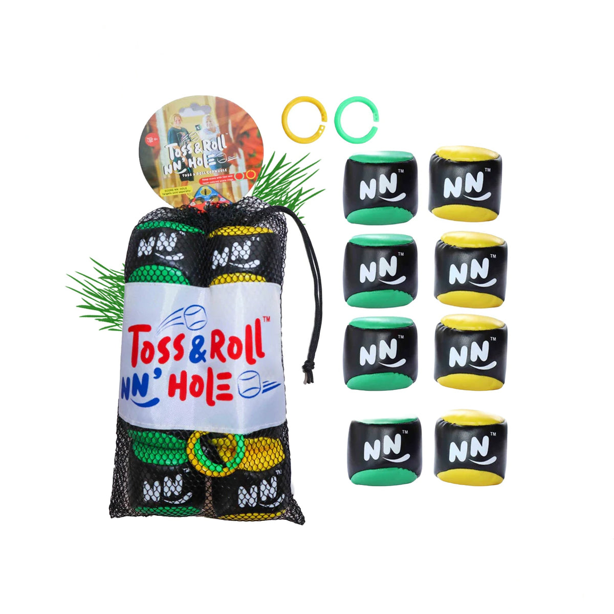 TOSS & ROLL NN' HOLE Game Mode | Targets NOT Included | TOSS & ROLL Cornhole