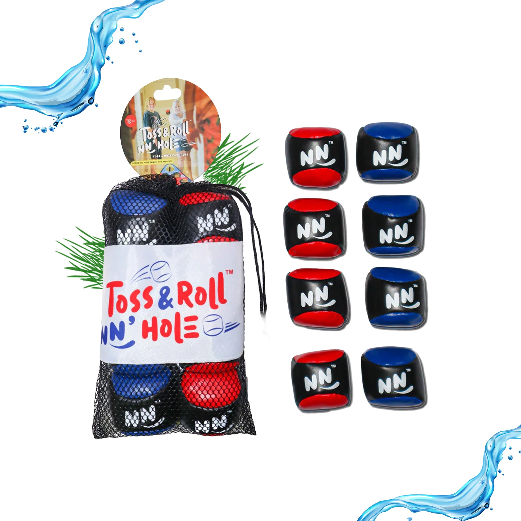 TOSS & ROLL NN' HOLE Game Mode | Targets NOT Included | TOSS & ROLL Cornhole