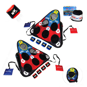 TOSS & ROLL NN' HOLE Game Set - Toss and Roll Cornhole on land + Water Cornhole
