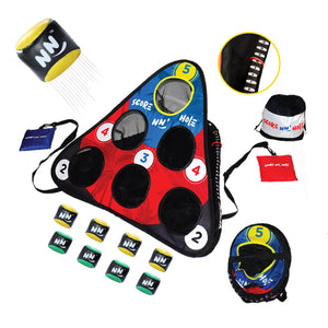 TOSS & ROLL NN' HOLE Starter Set - Toss and Roll Cornhole on land + Water Cornhole