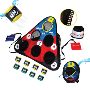 PRIME DAY SALE - TOSS & ROLL NN' HOLE Starter Set - Toss and Roll Cornhole on land + Water Cornhole